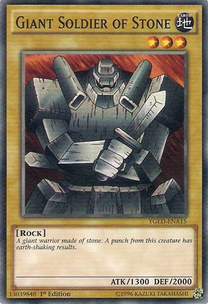 Image of Giant Soldier of Stone [YGLD-ENA15] Common
