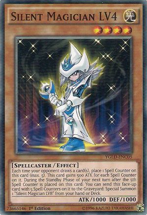 Image of Silent Magician LV4 [YGLD-ENC05] Common