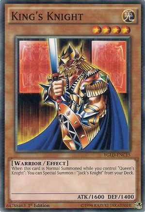 Image of King's Knight [YGLD-ENC15] Common
