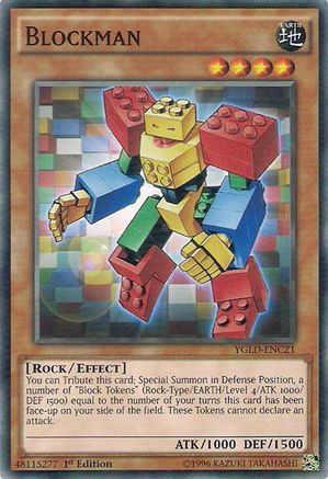 Image of Blockman [YGLD-ENC21] Common