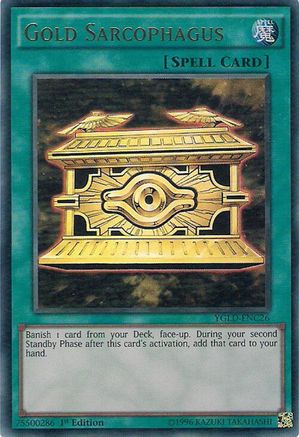 Image of Gold Sarcophagus [YGLD-ENC26] Ultra Rare