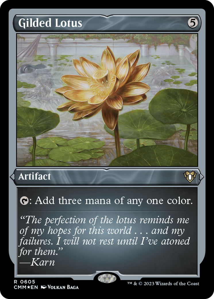 Image of Gilded Lotus (Foil Etched) [Commander Masters]