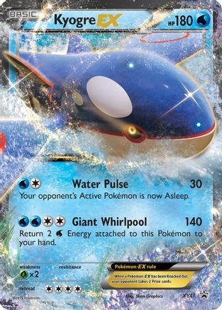 Image of Kyogre EX (XY41) [XY: Black Star Promos]