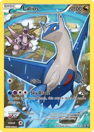 Image of Latios (XY79) (Full Art Promo) [XY: Black Star Promos]
