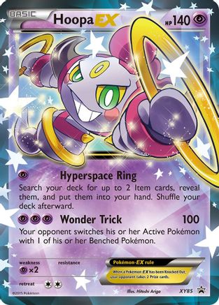 Image of Hoopa EX (XY85) (Collection Promo) [XY: Black Star Promos]