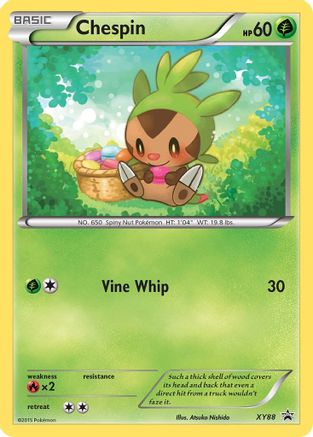 Image of Chespin (XY88) (Collector Chest) [XY: Black Star Promos]