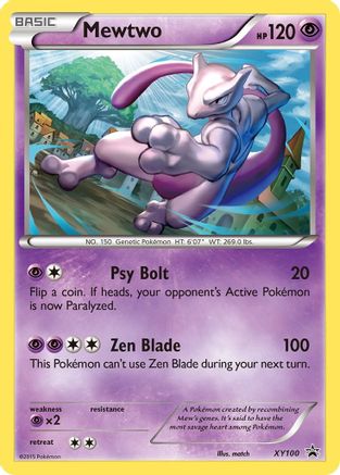 Image of Mewtwo (XY100) [XY: Black Star Promos]