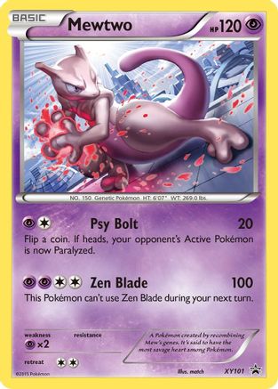 Image of Mewtwo (XY101) [XY: Black Star Promos]