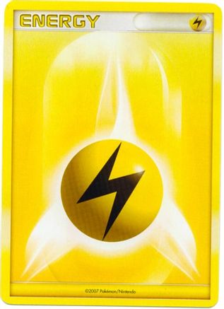 Image of Lightning Energy (2007 2008 League Promo) [League & Championship Cards]