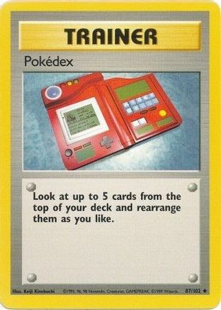 Image of Pokedex (87/102) [Base Set Unlimited]
