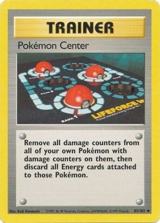 Image of Pokemon Center (85/102) [Base Set Unlimited]