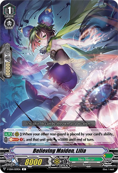Image of Believing Maiden, Lilia (V-EB14/059EN) [The Next Stage]