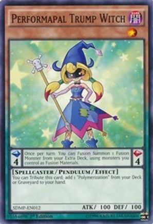 Image of Performapal Trump Witch [SDMP-EN012] Common