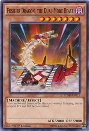 Image of Fusilier Dragon, the Dual-Mode Beast [SDMP-EN015] Common