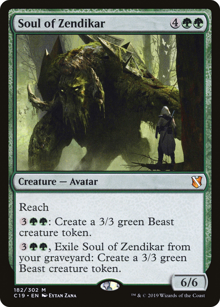 Image of Soul of Zendikar [Commander 2019]