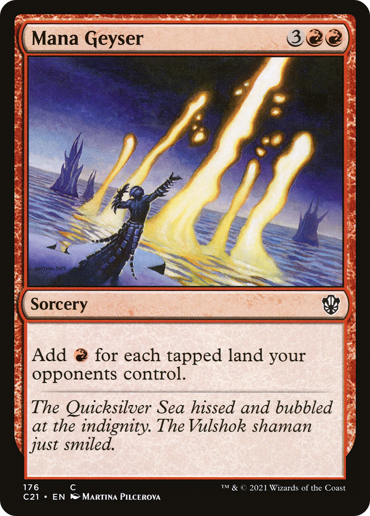 Image of Mana Geyser [Commander 2021]