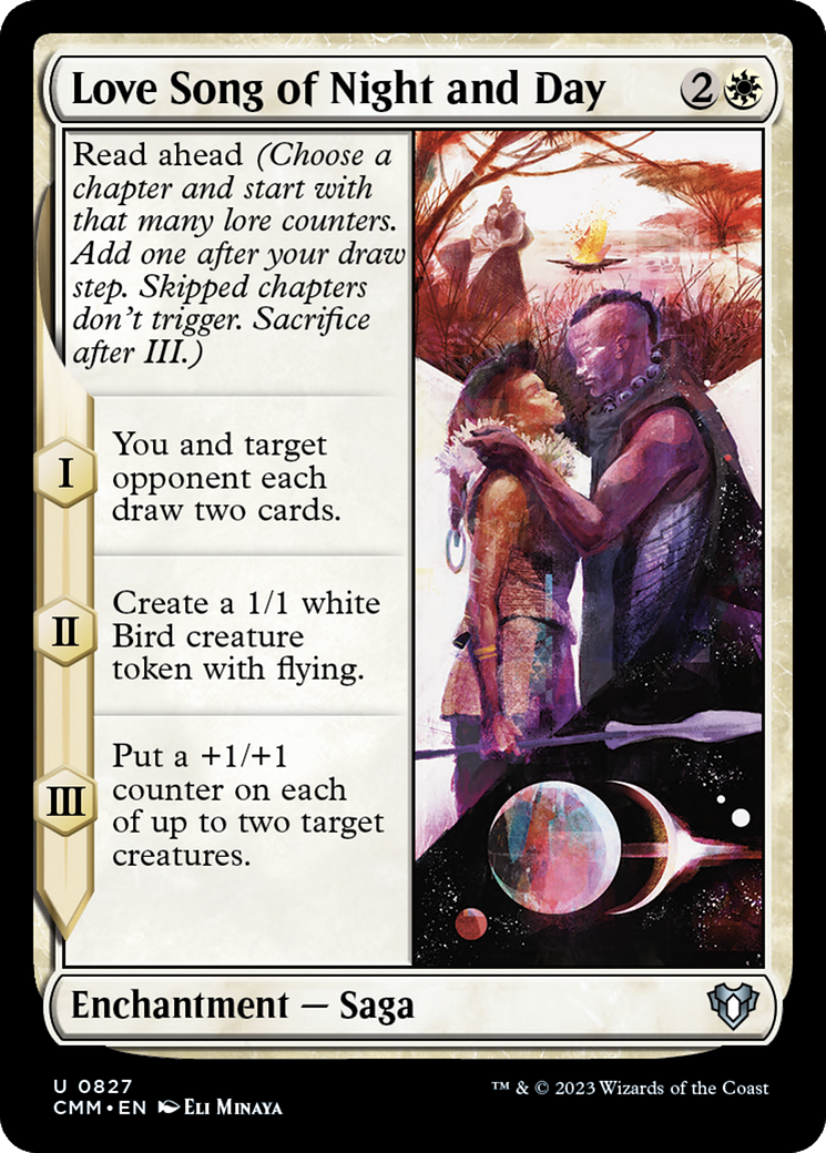 Image of Love Song of Night and Day [Commander Masters]