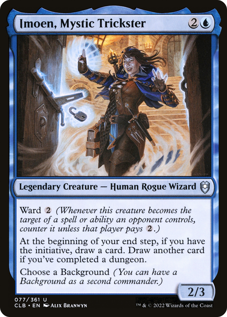 Image of Imoen, Mystic Trickster [Commander Legends: Battle for Baldur's Gate]