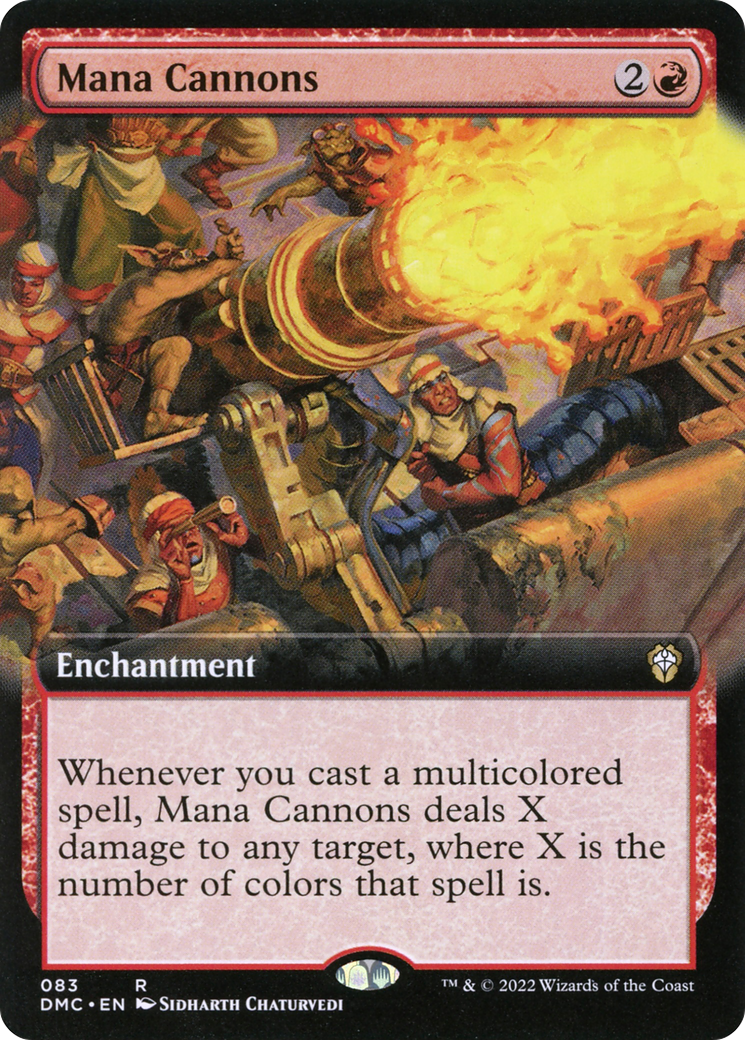 Image of Mana Cannons (Extended Art) [Dominaria United Commander]