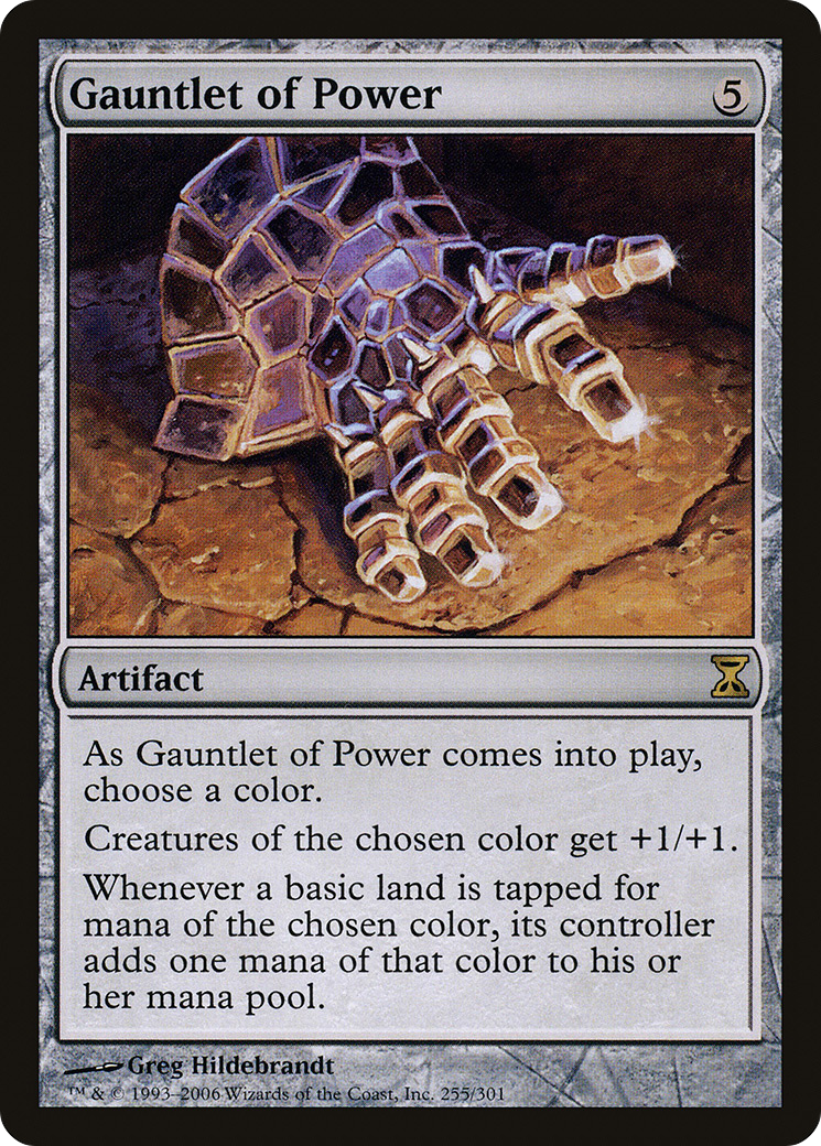 Image of Gauntlet of Power [Time Spiral]