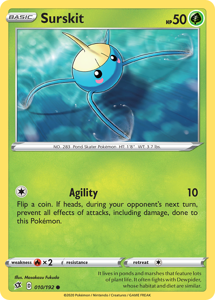Image of Surskit (010/192) [Sword & Shield: Rebel Clash]