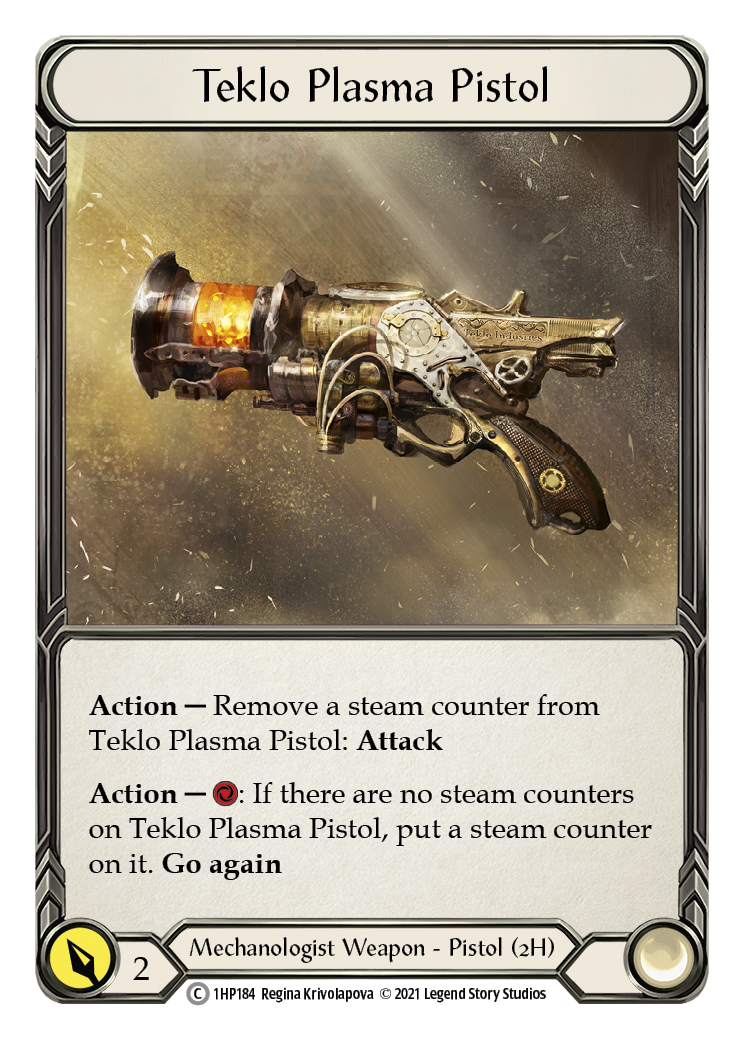 Image of Teklo Plasma Pistol [1HP184] (History Pack 1)