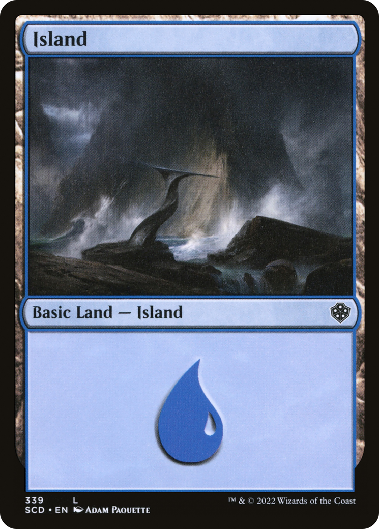 Image of Island (339) [Starter Commander Decks]