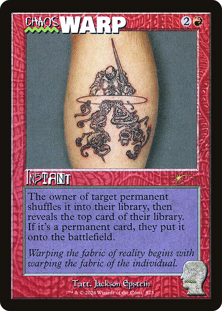 Image of Chaos Warp (Rainbow Foil) [Secret Lair Drop Series]
