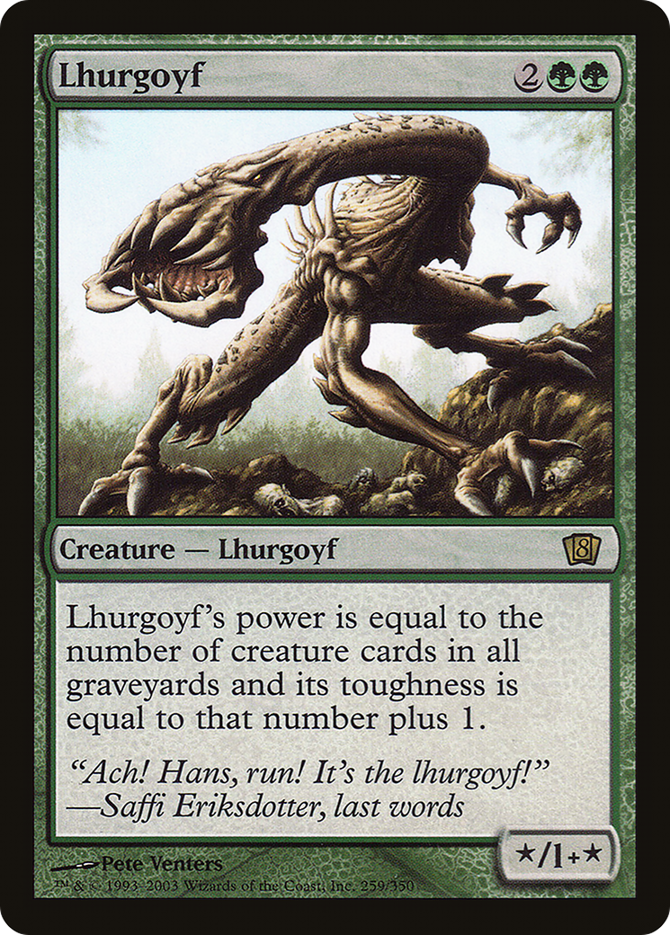 Image of Lhurgoyf [Eighth Edition]