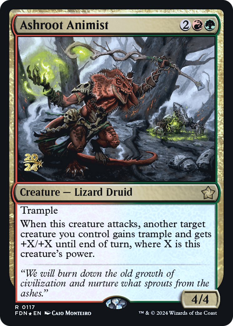 Image of Ashroot Animist [Foundations Prerelease Promos]