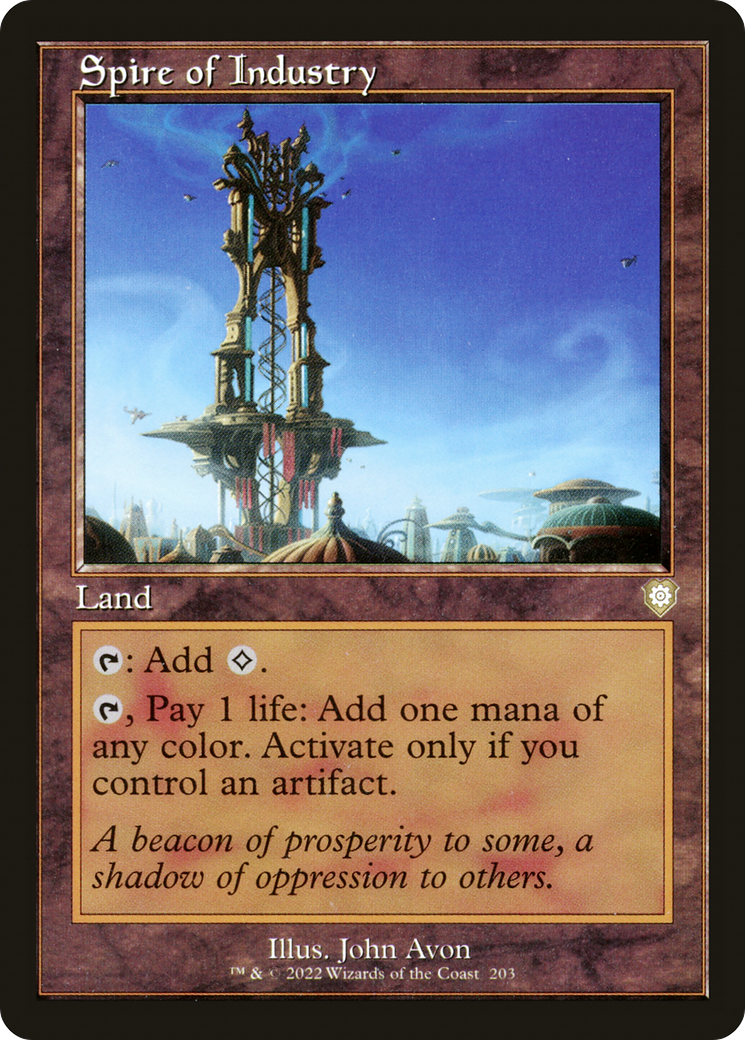 Image of Spire of Industry (Retro) [The Brothers' War Commander]