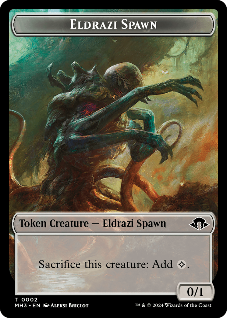 Image of Eldrazi Spawn // Rat Double-Sided Token [Modern Horizons 3 Tokens]