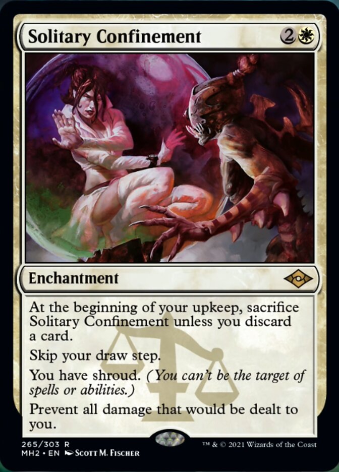 Image of Solitary Confinement (Foil Etched) [Modern Horizons 2]