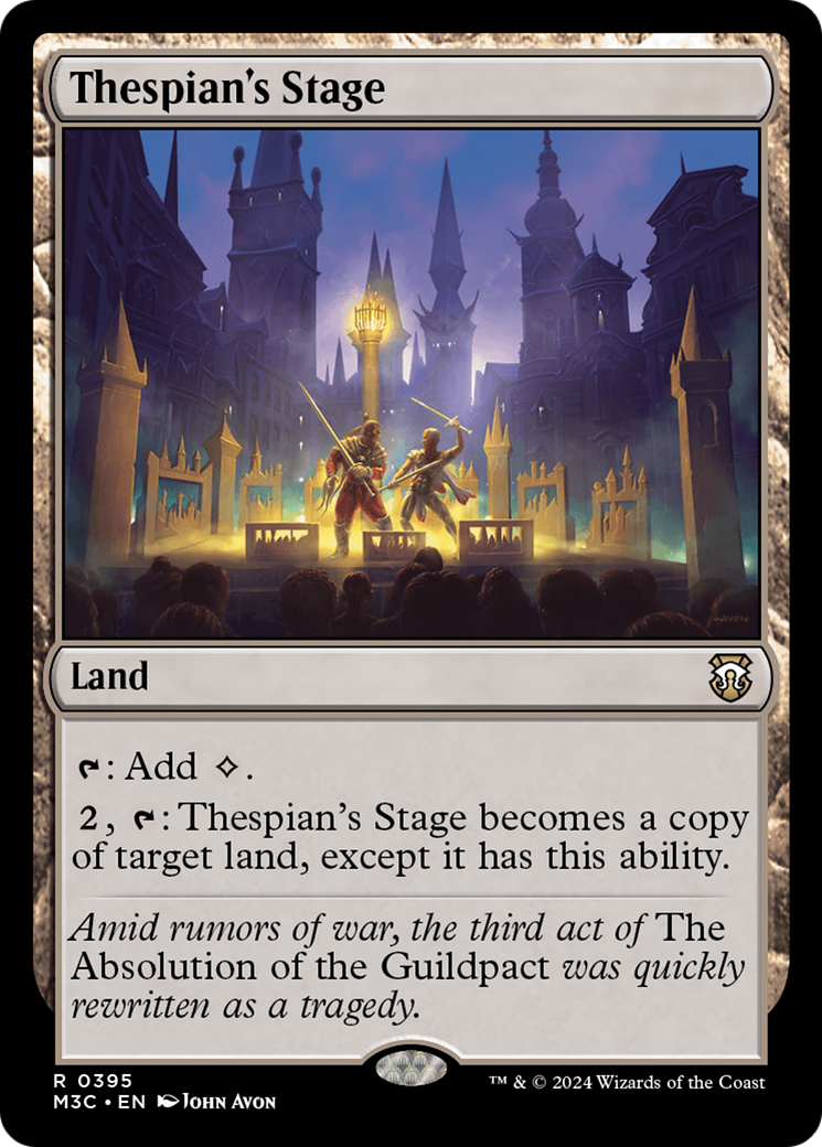 Image of Thespian's Stage [Modern Horizons 3 Commander]