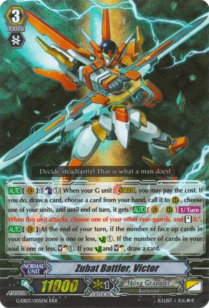 Image of Zubat Battler, Victor (G-EB03/005EN) [The GALAXY STAR GATE]