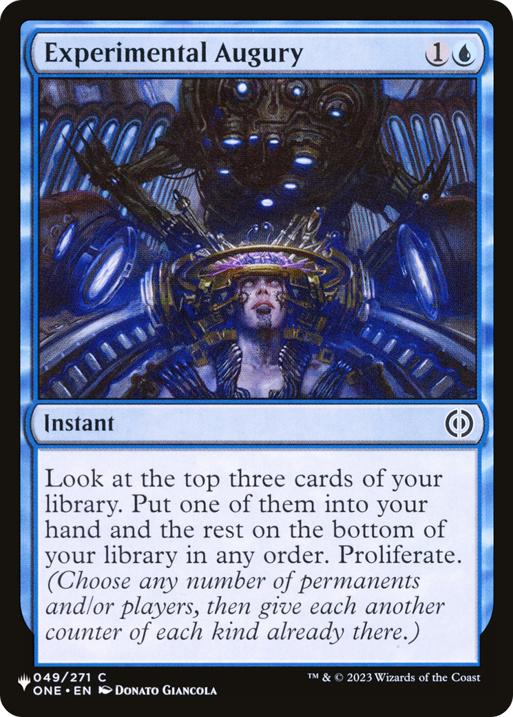 Image of Experimental Augury [The List]