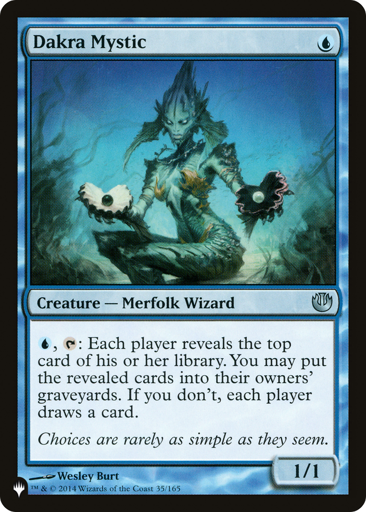 Image of Dakra Mystic [The List]