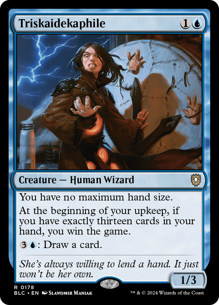 Image of Triskaidekaphile [Bloomburrow Commander]