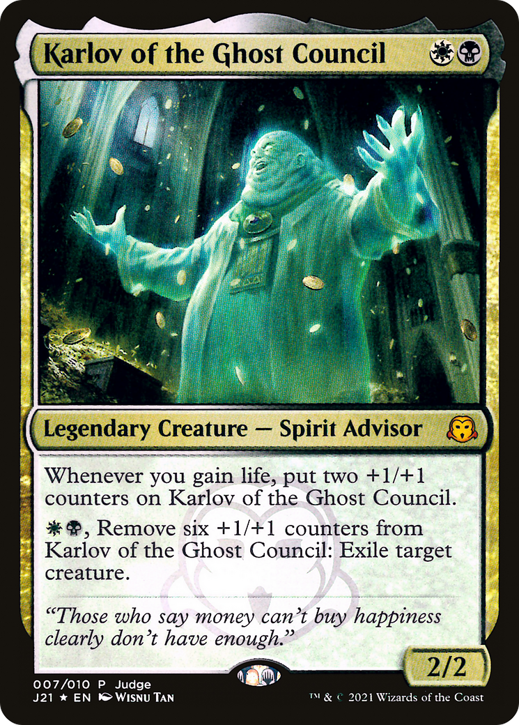 Image of Karlov of the Ghost Council [Judge Gift Cards 2021]