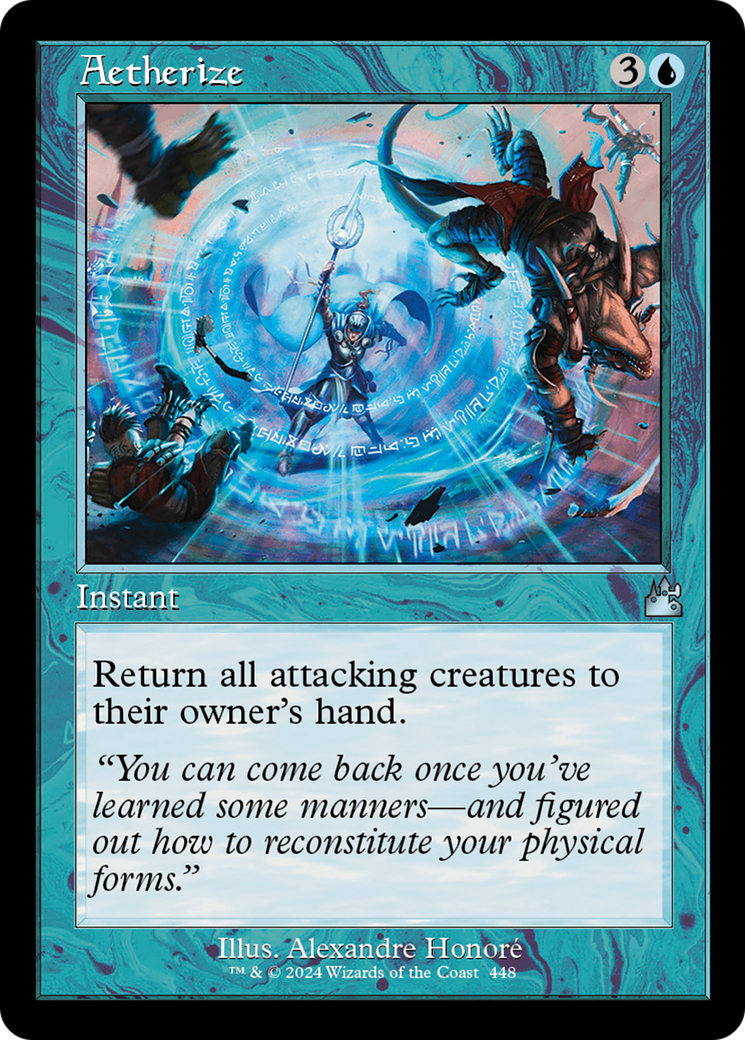 Image of Aetherize (Retro Frame) [Ravnica Remastered]