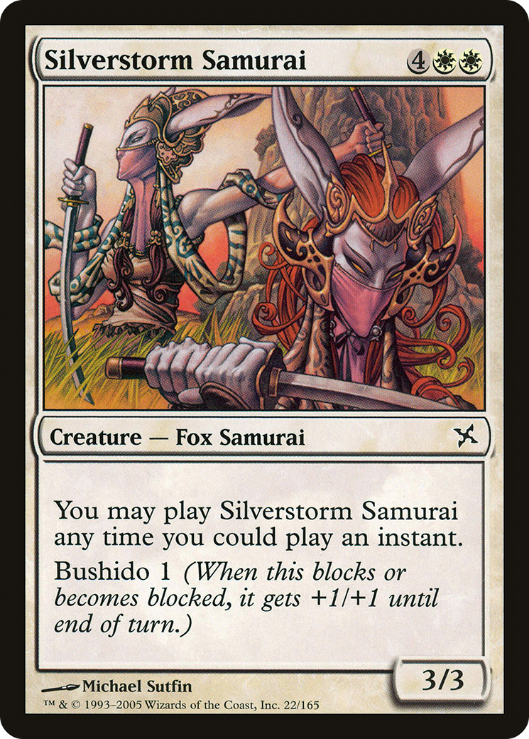 Image of Silverstorm Samurai [Betrayers of Kamigawa]