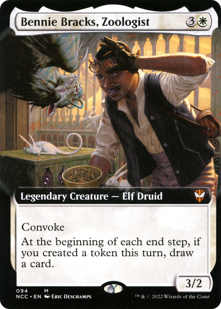 Image of Bennie Bracks, Zoologist (Extended Art) [Streets of New Capenna Commander]