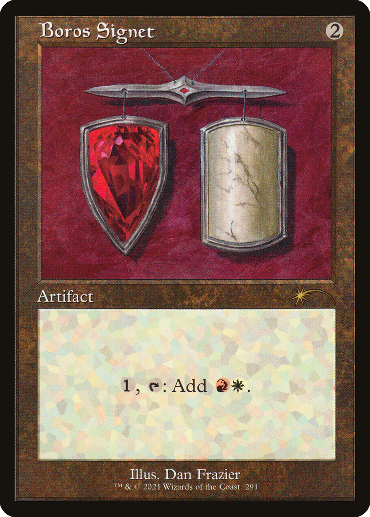 Image of Boros Signet (SLD-291) - Secret Lair Drop Etched Foil