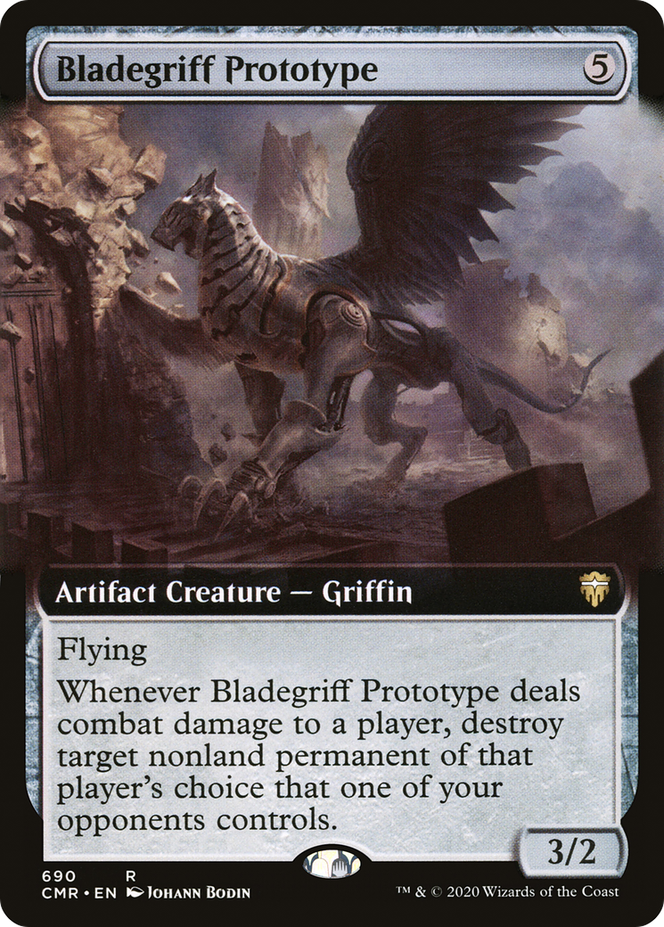 Image of Bladegriff Prototype (Extended Art) [Commander Legends]