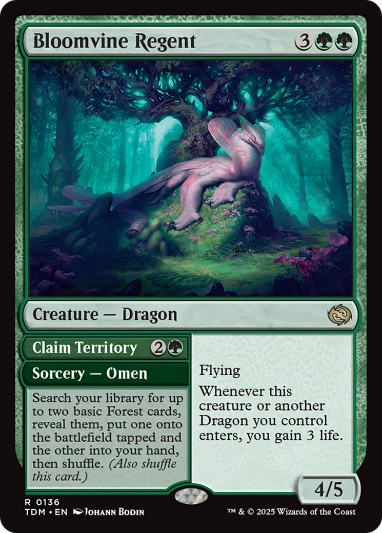 Image of Bloomvine Regent [Tarkir: Dragonstorm]