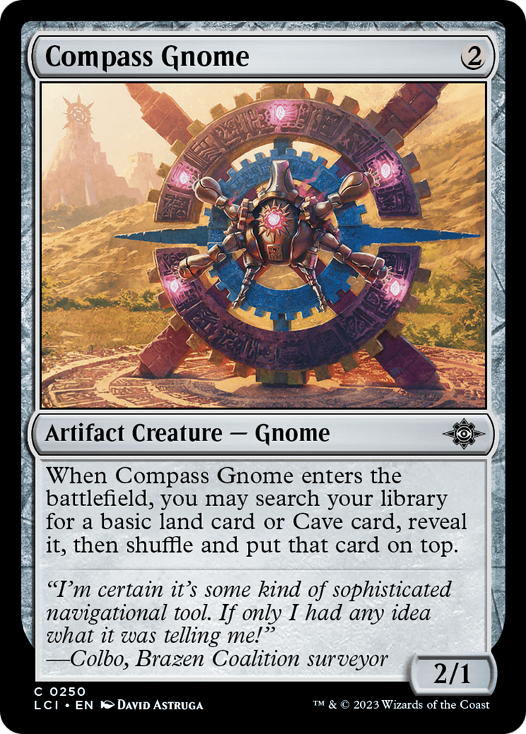 Image of Compass Gnome [The Lost Caverns of Ixalan]
