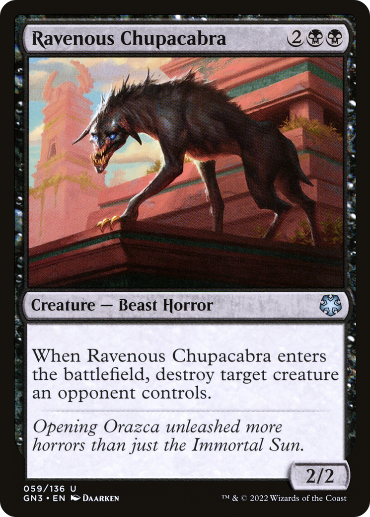 Image of Ravenous Chupacabra [Game Night: Free-for-All]