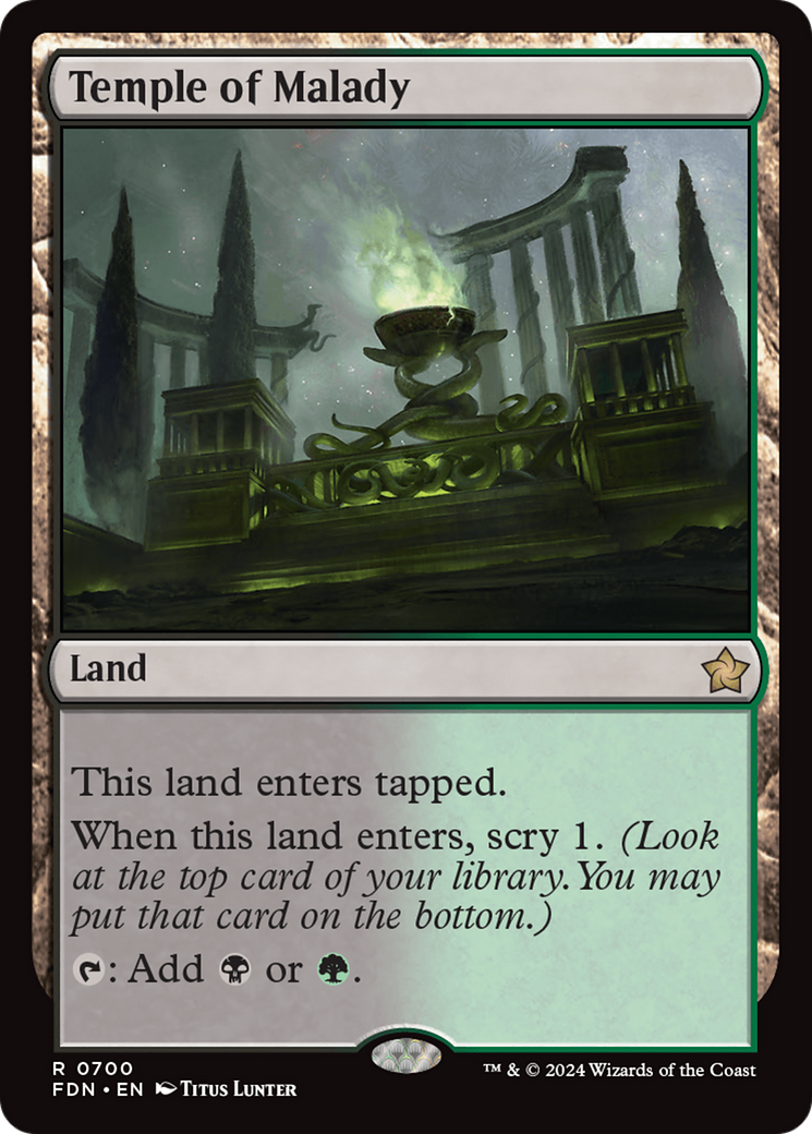 Image of Temple of Malady [Foundations]