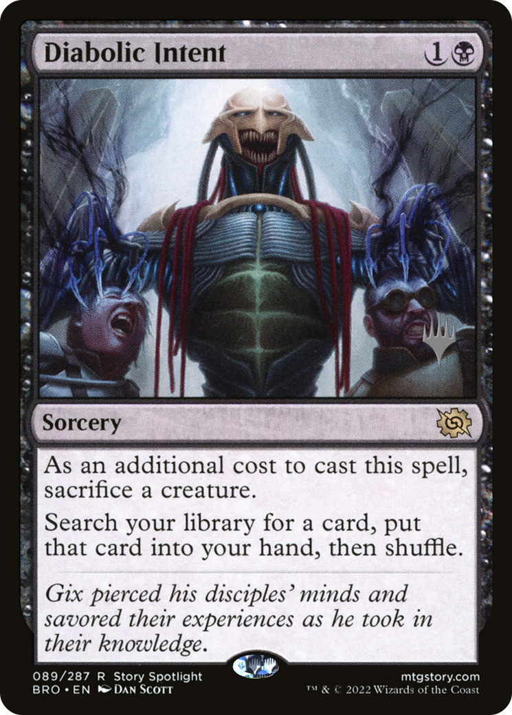 Image of Diabolic Intent (Promo Pack) [The Brothers' War Promos]