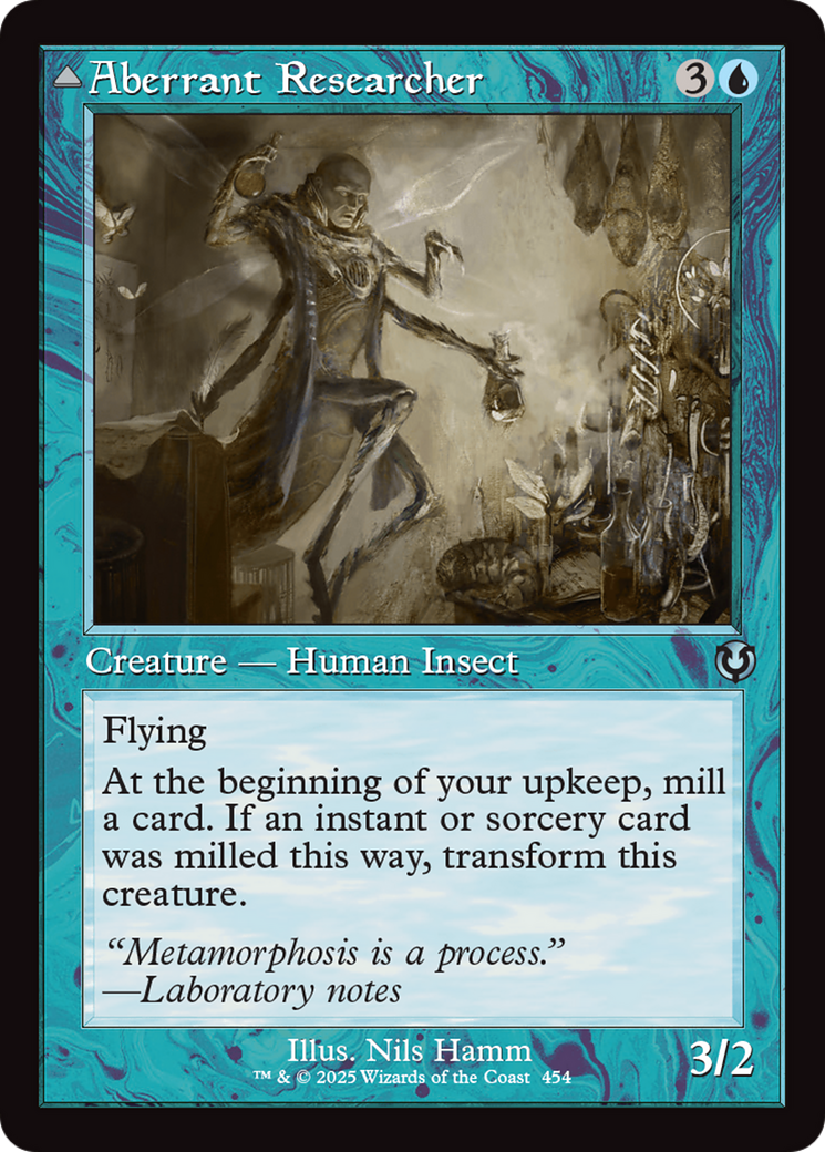 Image of Aberrant Researcher // Perfected Form [Innistrad Remastered]